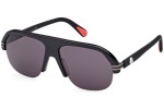 Okulary przeciwsłoneczne Moncler Lodge ML0267 01A Browline Czarne