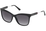 Okulary przeciwsłoneczne Guess GU7620 01B Kocie oczy Czarne