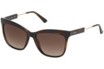 Okulary przeciwsłoneczne Guess GU7620 52F Kocie oczy Havana