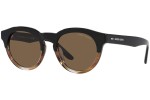 Okulary przeciwsłoneczne Giorgio Armani AR8189U 600673 Okrągłe Czarne