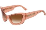 Okulary przeciwsłoneczne Dsquared2 D20118/S 733/HA Kocie oczy Różowe