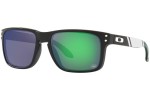 Okulary przeciwsłoneczne Oakley Holbrook OO9102 9102S6 Kwadratowe Czarne Okulary przeciwsłoneczne Oakley Holbrook OO9102 9102S6 Kwadratowe Czarne