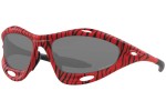 Okulary przeciwsłoneczne Oakley Racing Jacket OO9045 904501 Nieregularny Czerwone