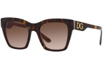 Слънчеви очила Dolce & Gabbana DG4384 321773 Квадратни Хавана