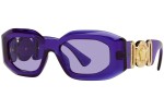 Ochelari de soare Versace Maxi Medusa Biggie VE4425U 54191A Dreptunghiulari Violeți