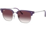 Okulary przeciwsłoneczne Ray-Ban Junior RJ9116S 713136 Nieregularny Srebrne