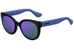 Okulary przeciwsłoneczne Havaianas NORONHA/M QT2/TE Polarized Okrągłe Czarne