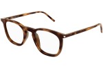 Okulary korekcyjne Saint Laurent SL623 OPT 003 blue-light [non-prescription] Okrągłe Havana
