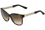 Okulary przeciwsłoneczne Jimmy Choo CORA/S FA5/JD Oversize Havana