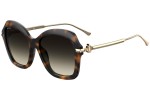 Okulary przeciwsłoneczne Jimmy Choo TESSY/G/S 086/HA Oversize Havana