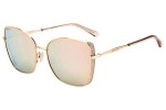 Okulary przeciwsłoneczne Jimmy Choo ALEXIS/S DDB/SQ Kwadratowe Złote