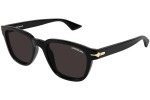 Okulary przeciwsłoneczne Mont Blanc MB0302S 001 Prostokątne Czarne
