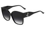 Okulary przeciwsłoneczne Jimmy Choo NOEMI/S DXF/9O Kwadratowe Czarne