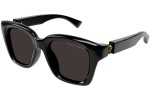 Okulary przeciwsłoneczne Alexander McQueen AM0432SA 001 Kwadratowe Czarne