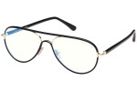 szemüvegeinket Tom Ford FT5897-B 001 Pilota Fekete