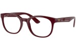 Okulary korekcyjne Ray-Ban RX7231M F685 Prostokątne Czerwone