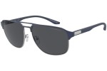 Okulary przeciwsłoneczne Emporio Armani EA2144 336887 Pilotki (Aviator) Niebieskie