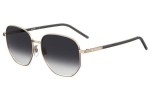 Okulary przeciwsłoneczne Love Moschino MOL028/S 000/9O Kwadratowe Złote