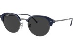 Okulary przeciwsłoneczne Ray-Ban RB4429 672448 Polarized Owalne Niebieskie