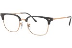 Okulary korekcyjne Ray-Ban New Clubmaster RX7216 8322 Browline Szare