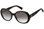 Okulary przeciwsłoneczne Marc Jacobs MARC377/S 807/IB Okrągłe Czarne