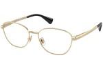 Okulary korekcyjne Ralph by Ralph Lauren RA6057 9116 Owalne Złote