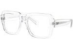 Okulary przeciwsłoneczne Ray-Ban RB4408 6726MF Kwadratowe Przezroczyste