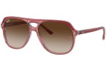 Okulary przeciwsłoneczne Ray-Ban Junior RJ9096S 715413 Pilotki (Aviator) Fioletowe