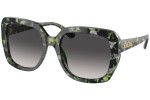 Okulary przeciwsłoneczne Michael Kors Manhasset MK2140 39478G Kwadratowe Zielone