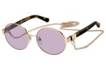 Okulary przeciwsłoneczne Marc Jacobs MARC497/G/S DDB/UR Owalne Złote