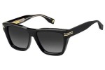 Okulary przeciwsłoneczne Marc Jacobs MJ1002/S 807/9O Kwadratowe Czarne