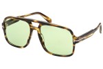 Okulary przeciwsłoneczne Tom Ford FT0884 52N Pilotki (Aviator) Havana