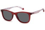 Zonnebril Polaroid Junior PLD8060/S C9A/M9 Polarized Rechthoekige Rood