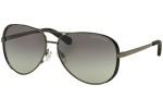 Okulary przeciwsłoneczne Michael Kors Chelsea MK5004 101311 Pilotki (Aviator) Szare
