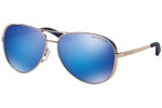 Okulary przeciwsłoneczne Michael Kors Chelsea MK5004 100325 Pilotki (Aviator) Złote