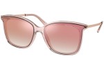 Okulary przeciwsłoneczne Michael Kors Zermatt MK2079U 31756F Kocie oczy Różowe