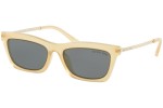 Okulary przeciwsłoneczne Michael Kors Stowe MK2087U 354087 Tiny Beżowe