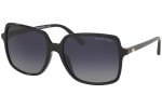 Слънчеви очила Michael Kors Isle of Palms MK2098U 3781T3 Polarized С голям размер Черна