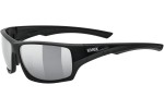 Слънчеви очила uvex sportstyle 222 pola Matte Black S3 Polarized Правоъгълни Черна