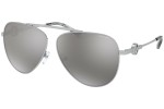 Okulary przeciwsłoneczne Michael Kors Salina MK1066B 10146G Pilotki (Aviator) Srebrne