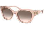 Okulary przeciwsłoneczne Michael Kors Palermo MK2119 32213B Kocie oczy Różowe