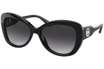 Okulary przeciwsłoneczne Michael Kors Positano MK2120 30058G Kocie oczy Czarne