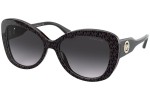 Okulary przeciwsłoneczne Michael Kors Positano MK2120 33558G Kocie oczy Brązowe