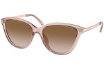 Okulary przeciwsłoneczne Michael Kors Tulum MK2139U 317513 Kocie oczy Różowe