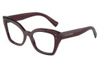 Ochelari Dolce & Gabbana DG3386 3045 Cat Eye Maro