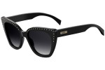 Okulary przeciwsłoneczne Moschino MOS005/S 807/9O Kocie oczy Czarne