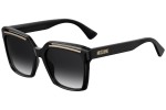 Okulary przeciwsłoneczne Moschino MOS035/S 807/9O Kwadratowe Czarne