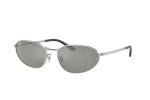 Ochelari de soare Ray-Ban RB3734 003/40 Ovali Argintii