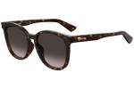 Okulary przeciwsłoneczne Moschino MOS074/F/S 086/HA Okrągłe Havana