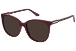 Okulary przeciwsłoneczne Pierre Cardin P.C.8526/S C9A/70 Kwadratowe Czerwone